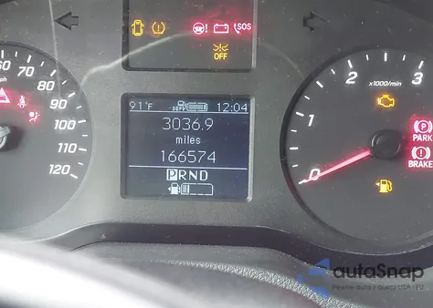 2019 Mercedes-Benz Sprinter 2500 High Roof V6 from USA, damaged, VIN WD4PF1CD0KP118356